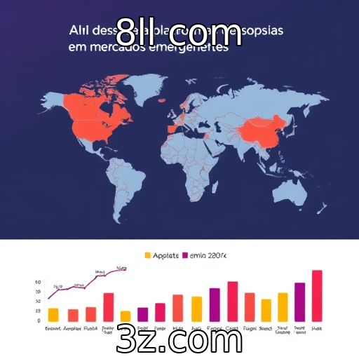 Expansão de plataformas de apostas em mercados emergentes